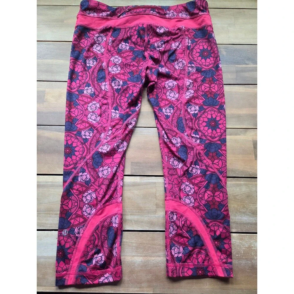 Lululemon Run: Inspire Crop II *All Full-On Luxtreme Sz 10